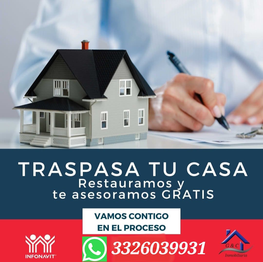 Anuncio de G&C Inmobiliaria para traspasar casa con asesoría gratuita
