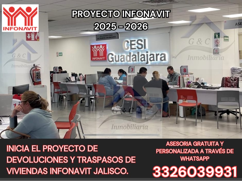 Material de G&C Inmobiliaria sobre proyecto Infonavit 2025 2026